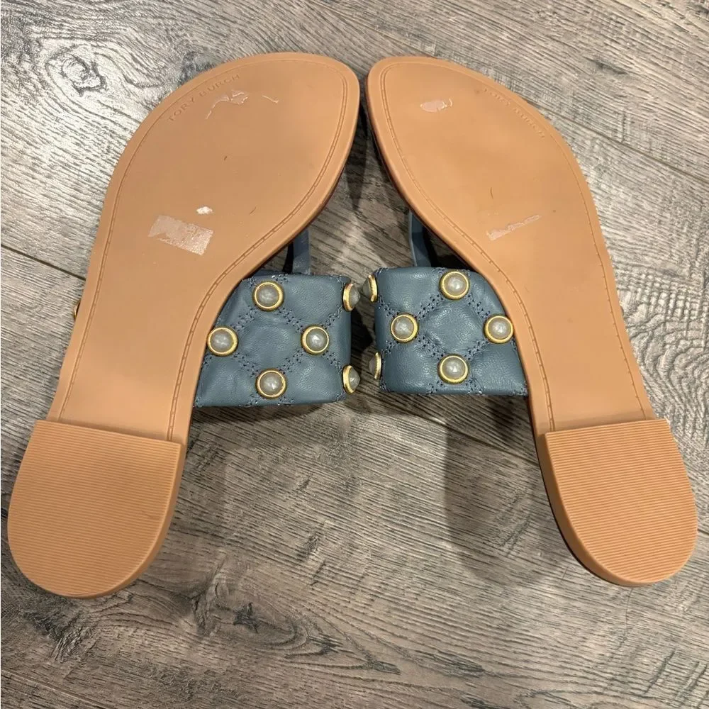 Tory Burch Blue Sandals flip flops